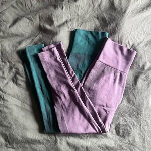 Two SET Active sculptflex power high rise leggings